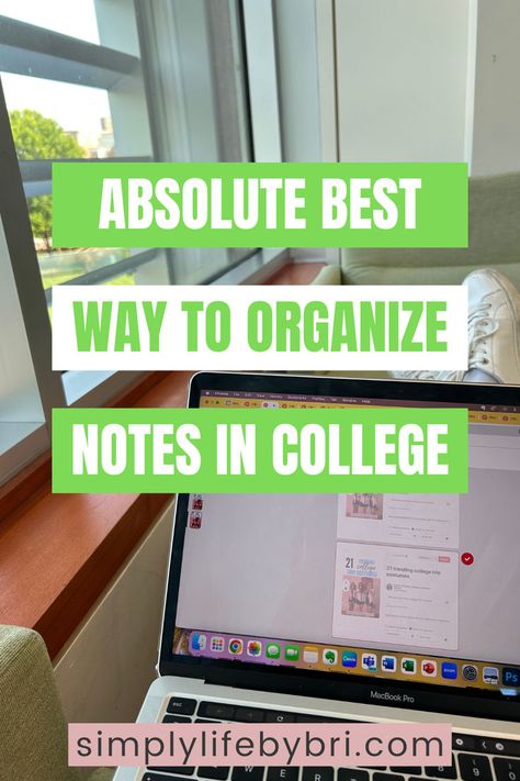 organize notes in college Study Tips College Time Management, College Organization Binder, High School Study Tips, College Time Management, Study Tips For High School, Study Tips For Exams, Tips For Exams, College Notes Organization, Organize Notes