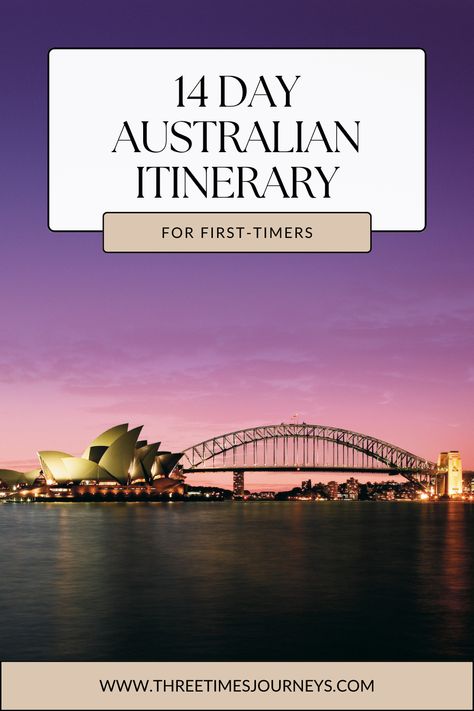 Australia travel guide for first time visitors! The classic Australia itinerary will show you the highlights of the country. You'll experience city, rainforest, reef and rock on this 14-day adventure! Australia Itinerary, Sydney Travel, Daintree Rainforest, Australia Vacation, Pedestrian Walkway, Australia Travel Guide, Sydney City, Vacation Itinerary, Air Balloon Rides