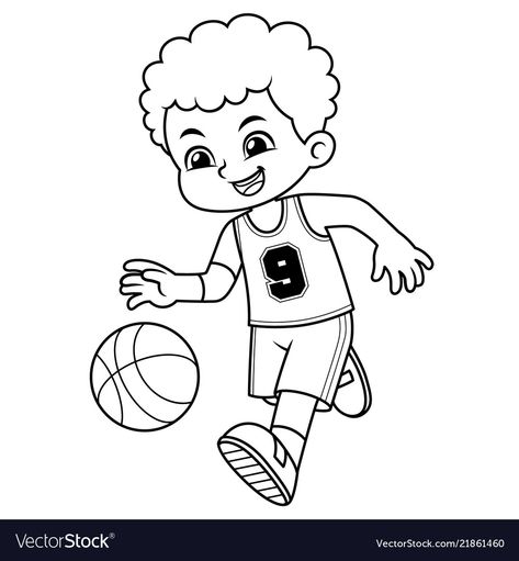 Boys Colouring Pages, Cartoon Wall Painting, Basketball Drawings, Nfl Training, Fall Preschool Activities, Preschool Coloring Pages, Coloring Pages For Boys, Kindergarten Crafts, Online Coloring Pages