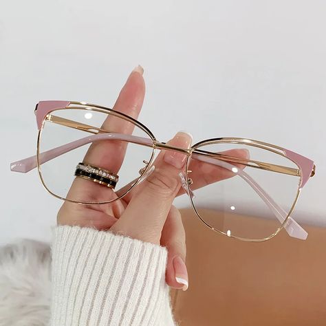 810.79PKR 12% OFF|Retro Lady Cat Eye Glasses Frame Anti Blue Light Photochromic Glasses Computer Goggles Women Eyewear Gafas Mujer Anti Luz Azul| |   - AliExpress Manifest 2024, Glasses Inspo, Cute Glasses Frames, Yonsei University, Classy Glasses, Fancy Glasses, Glasses Trends, Womens Glasses Frames, Glasses Fashion Women