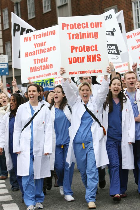 Why Female Junior Doctors Are Worst Hit By The New NHS Contract | Opinion | Grazia Daily Junk Kouture, Female Doctors, Doctor Shows, Junior Doctor, 2023 Vision, Female Doctor, Hot Topics, 2024 Vision, New Career