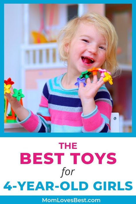 Do you want to make sure that your 4-year-old doesn’t grow up too fast? Are you looking for the best age-appropriate toys for your little girl? #toys #kidstoys #kidstoyplay #kidsplay #playideas #toddlertoys Toddler Chart, Toys For 2 Year, Age Appropriate Toys, Toddler Schedule, Sensory Activities Toddlers, Kids Daycare, Best Toys, Kid Activities, Toddler Fun