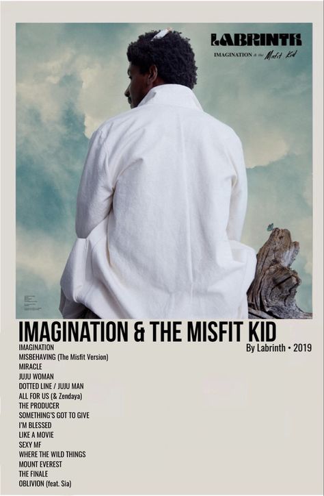 minimal polaroid album cover poster for imagination & the misfit kid by labrinth 90s Rap Aesthetic, Indie Movie Posters, Photo Collage Wall, Classic Films Posters, Minimalist Music, Music Poster Ideas, Music Poster Design, Cover Wallpaper, Kids Imagination