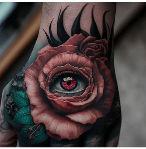 Rose Eye Tattoo, Windows To The Soul, Eye Tattoo, Rose Tattoo, A Rose, The Soul, Tattoo Designs, Tattoos, On Instagram