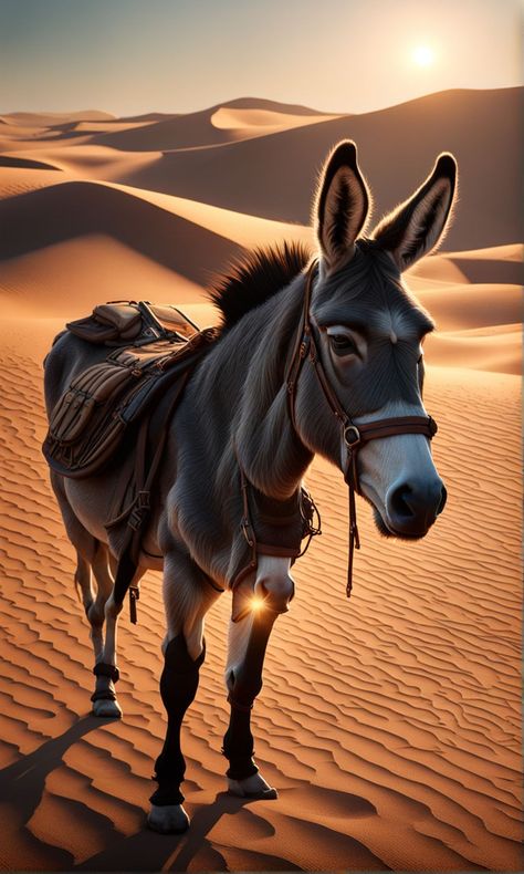 A donkey by tom brion - Playground Donkey Video, A Donkey, Nature Illustration, Create Art, Image Generator, Social Media Posts, Burritos, Creating Art, Social Media Post