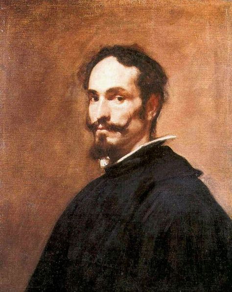 "Portrait of a Man" circa 1635-45 by Diego Velázquez (Sevilla 1599-Madrid 1660). 76cm x 65cm. Oil on canvas. Wellington Museum, London. Spanish Painter. Important as a portrait artist. he painted scores of portraits of the Spanish royal family, other notable European figures, and commoners. Velázquez's artwork was a model for the realist and impressionist painters, in particular Édouard Manet. More modern artists, have paid tribute to Velázquez by recreating several of his most famous works. Spanish Golden Age, Contemporary Baroque, Diego Velazquez, Spanish Painters, Baroque Art, Spanish Royal Family, Don Juan, Spanish Artists, Caravaggio