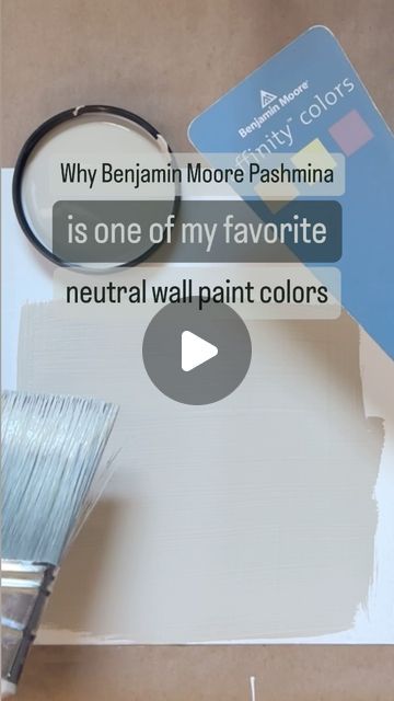 Karolina De Costa on Instagram: "Benjamin Moore Pashmina AF-100.  Why is it one of my favorite neutrals?  * Warm grey/beige without a pink undertone.  * Dark enough not to look washed out in rooms with a lot of natural light but light enough to work in smaller spaces * Neutral enough to work with a wide variety of woods, tile and decor  Pair Pashmina with trim in Benjamin Moore White Dove OC-17 or Vapor AF-35.  Add accessories in moody gray/blues, sea glass greens or warm charcoal.  Is there a Benjamin Moore paint color you would like me to feature?  Let me know in the comments.   For more Benjamin Moore paint colors don’t forget to like, share and follow!  #interiordesign #diy #homedecor #designinspiration #benjaminmoore #pashmina #paintcolorconsultant" Pashmina Benjamin Moore Color Palettes, Benjamin Moore Pashmina Exterior, Benjamin Moore Pashmina Color Palette, Pashmina Paint Color, Benjamin Moore Pashmina Coordinating Colors, 2023 Benjamin Moore, Pashmina Benjamin Moore, Benjamin Moore Pashmina, Neutral Wall Paint