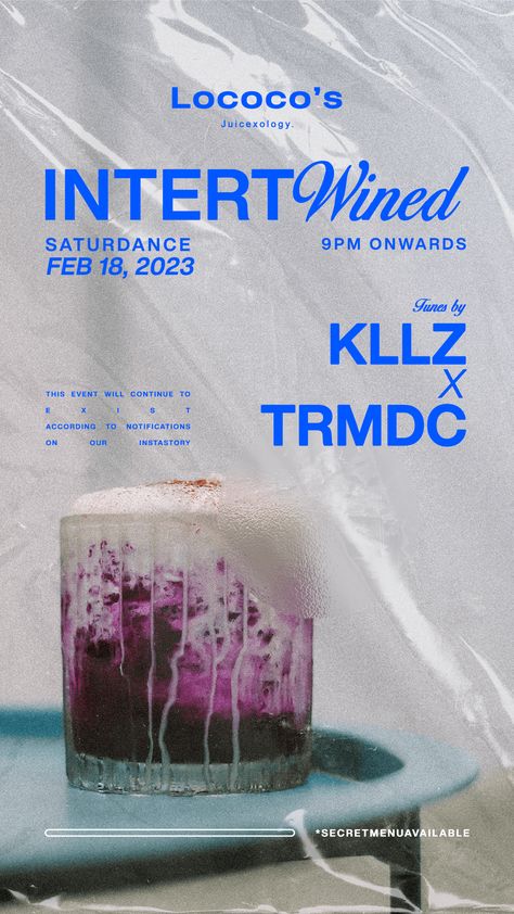 INTERTWINED INSTAGRAM STORIES Instagram Feeds, Event Poster Design, Drink Labels, Dj Music, Event Inspiration, Graphic Design Fun, Launch Event, Event Poster, Graphic Design Poster