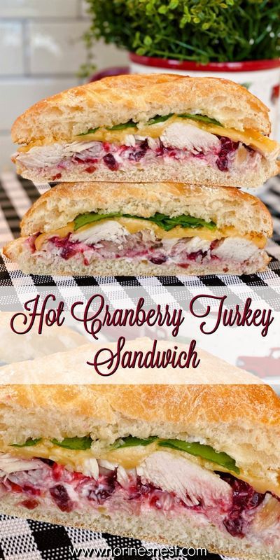 Turkey Goat Cheese Sandwich, Ciabatta Turkey Sandwich, Turkey Havarti Sandwich, Cranberry Sauce Sandwich, Cranberry Turkey Sandwich, Hot Turkey Sandwich, Leftover Turkey Sandwich Recipes, Turkey Sandwich Thanksgiving, Ciabatta Sandwich