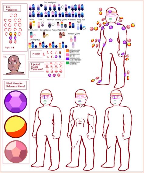 Gem Types Steven Universe, Steven Universe Original Characters, Quartz Base Steven Universe, Steven Universe Gem Oc Ideas, Drawing Base Steven Universe, Fusion Base Steven Universe, Gem Placements Steven Universe, Steven Universe Custom Gems, Gem Oc Base