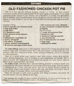 Old Fashion Chicken Pot Pie, Amish Chicken, Recipes Vintage, Chicken Pot Pie Recipe, Pot Pie Recipe, Heirloom Recipes, Handwritten Recipes, Pot Pies Recipes, Chicken Pot Pie Recipes