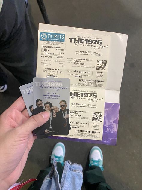 The 1975 Concert Tickets, Aesthetic Concert Tickets, The 1975 Concert Aesthetic, 1975 Concert Aesthetic, Concert Ticket Aesthetic, The 1975 Tickets, Taylor Swift The 1975, Concert Tickets Aesthetic, 2014 Grunge Tumblr