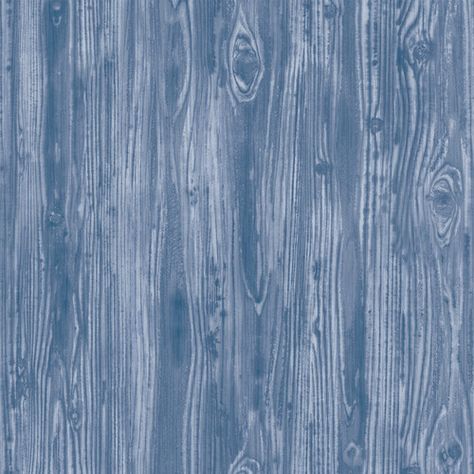 'Woodgrain Textured Wallpaper by Tempaper. @2Modern' Barnwood Wallpaper, Blue Wood Texture, Playful Nursery, Wood Grain Wallpaper, Modern Wallpaper Designs, Powder Room Wallpaper, Indigo Design, Domino Magazine, Bedroom Redo