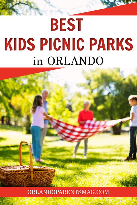 Team Building Activities For Adults, Orlando Activities, Things To Do In Orlando, Orlando Family, Kids Picnic, Spring Picnic, Orlando Parks, Garden Picnic, Things To Do With Kids