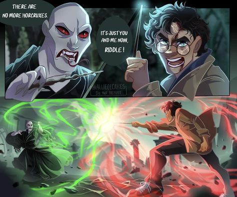 Battle Of Hogwarts Fanart, Voldemort And Harry, Voldemort Fanart, Hogwarts Battle, Slytherin Stuff, Hp Fanart, Hp Universe, Adventure Quest, Harry Potter Illustrations