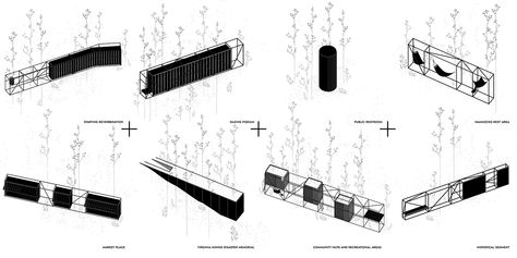 Architecture Journal, Meditation Area, Italian Village, Design Theory, Artist Blog, Pedestrian Bridge, Architecture Visualization, Freelancing Jobs, Landscape Architecture