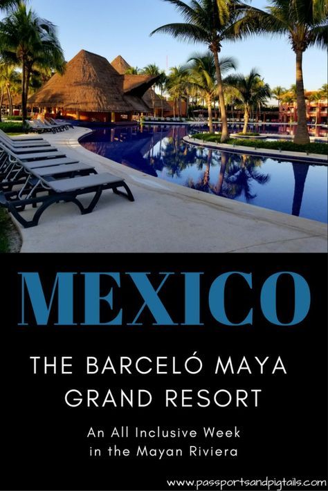 The Mayan Riviera, Mexico is the perfect place to relax and indulge, and the Barcelo Maya Grand is the perfect place to do just that.  #mexico #rivieramaya #familytravel #travel #barcelo #resort #ocean #beach #mayanriviera Barcelo Maya Beach Resort, Barcelo Maya Colonial, Barcelo Maya Beach, Barcelo Maya Palace, Mayan Riviera Mexico, Riveria Maya, Vacation In Mexico, Latin America Travel, Dream Trips