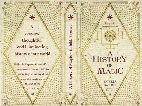 miniature book covers paper | Spell books, Harry potter and Book on Pinterest History Of Magic, A History Of Magic, Harry Potter Book Covers, Cover Harry Potter, Harry Potter Christmas Decorations, Harry Potter Props, Imprimibles Harry Potter, Harry Potter Miniatures, Cumpleaños Harry Potter