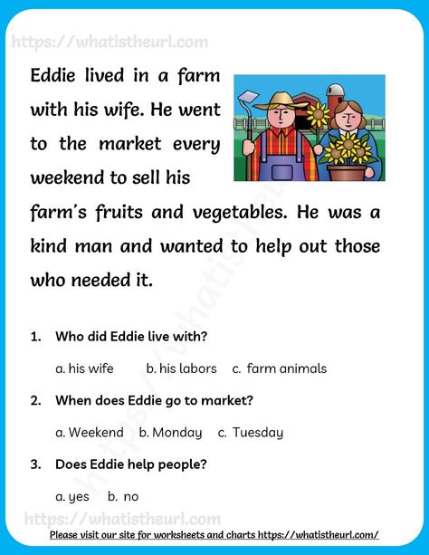 We have created a worksheet on Reading comprehension with 5 different stories.  There are 3 questions in each comprehension, please download the PDF Reading Comprehension for Grade 2 Short Passages With Questions, Short Story With Questions For Grade 3, Short Stories For Grade 2 Reading Comprehension, Reading Stories For Grade 2 Student, Comprehension For Grade 3 Student, Reading For Grade 2 Student, Comprehension For Grade 2, Story With Questions, Reading Passages With Questions