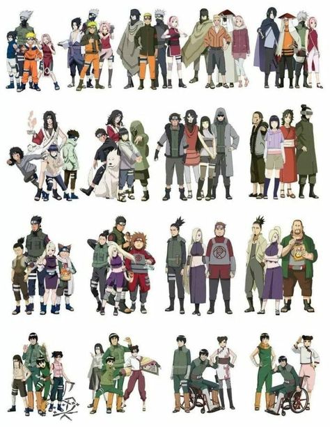 How they grow up (and Neji grow up into a wheelchair) Naruto Evolution, Konoha Village, Naruto Team 7, Naruto Teams, Naruto Sasuke Sakura, Naruto Comic, Naruto Shippuden Characters, Naruto Shippuden Sasuke, Naruto Uzumaki Shippuden