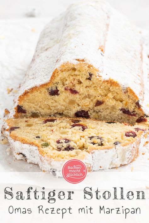 Christmas Stollen Recipe, Christmas Stollen, Benefits Of Lemon Water, Candied Lemon Peel, Benefits Of Lemon, Yeast Dough, Candied Orange Peel, Get Rid Of Warts, Chocolate Lava Cake