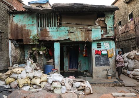 A Walk Through Dharavi Slum, Mumbai | SUITCASE Magazine Slum House, Slum Architecture, Slum Area, Indian Slums, Mumbai Slums, Slum Rehabilitation Architecture, Mumbai Dharavi Slum, Advanced Higher Art, Isle Of The Lost