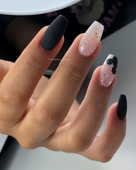 Mickey Mouse Nail Design, Mickey Mouse Nail Art, November Nail Designs, Disneyland Nails, Mickey Mouse Nails, Disney Inspired Nails, Disney Acrylic Nails, Mickey Nails, November Nails