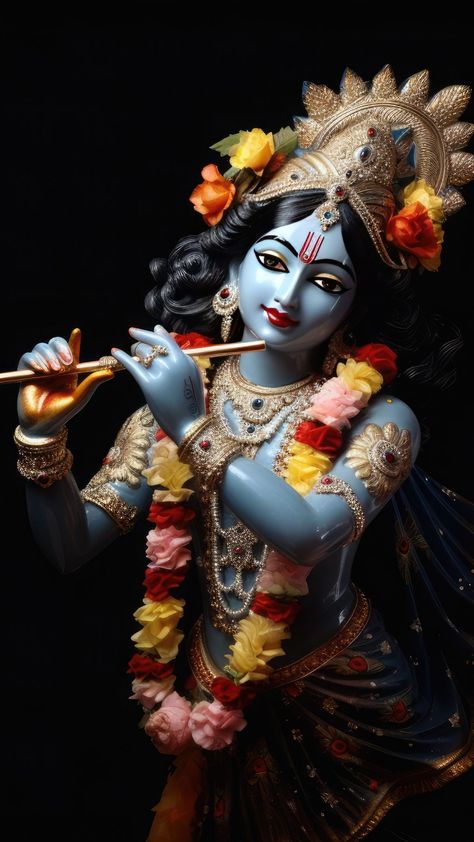 https://zedge.me/lord-krishna Lord Of Krishna Hd Wallpaper, Sri Krishna 3d Wallpaper, Krishna Idol Wallpaper, Krishna God Full Hd, Gods Photos Hindu, Durga Maa Paintings, Iskcon Krishna, Animals With Horns, Sri Krishna Statue Hd