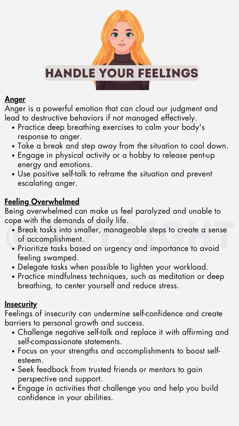 It's important to understand and deal with our emotions because it helps us connect better with others, take care of our mental health and enhance our overall happiness 💕 #feelings How To Handle Emotions, Psychology Of Happiness, Doing The Work, Dealing With Emotions, How To Give Emotional Support, How To Improve Mental Health, How To Manage Emotions, How To Validate Feelings, How To Heal Mentally And Emotionally