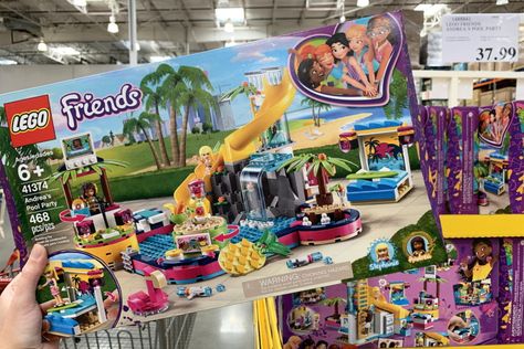 Top 47 Costco Holiday Toy Deals 2019 - The Krazy Coupon Lady Friends Pool Party, Lego Duplo Sets, Pool Building, Lego Friends Sets, Lego Girls, Lego City Sets, Construction Lego, Lego Jurassic World, Shop Lego