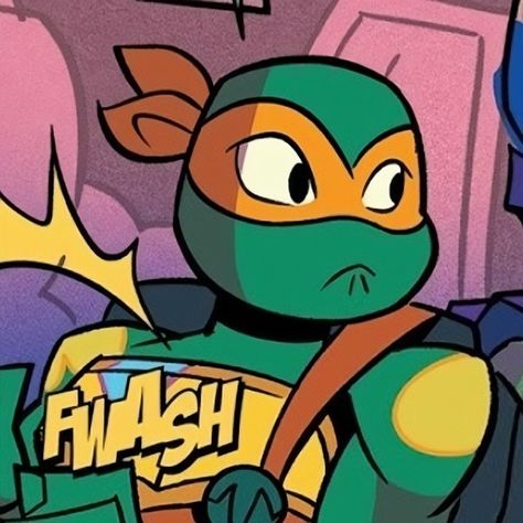 Michelangelo Rottmnt, Rottmnt Comic, Cartoon Rose, Tmnt Mikey, Comic Icons, Ninja Turtles Artwork, Teenage Ninja, Teenage Ninja Turtles, Tmnt Turtles