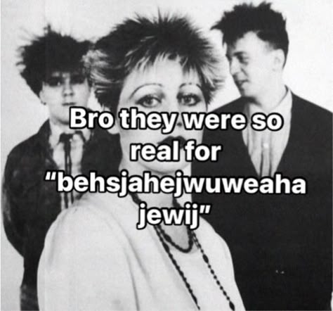 Cocteau twins, elizabeth fraser, cocteau twins meme, music Twins Meme, Elizabeth Fraser, Funny Band Pictures, Goth Memes, Goth Stuff, Cocteau Twins, Music Nerd, Band Humor, Band Memes