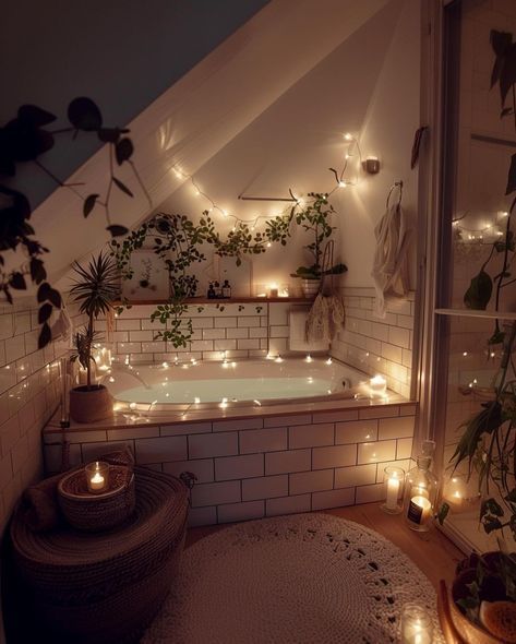 Bedroom Back Wall Design, Bedroom Back Wall, Back Wall Design, Fairy Bathroom, Uni Bedroom, Feminine Bathroom, Cozy Bathroom, Fall Decorating Ideas, Bathroom Oasis