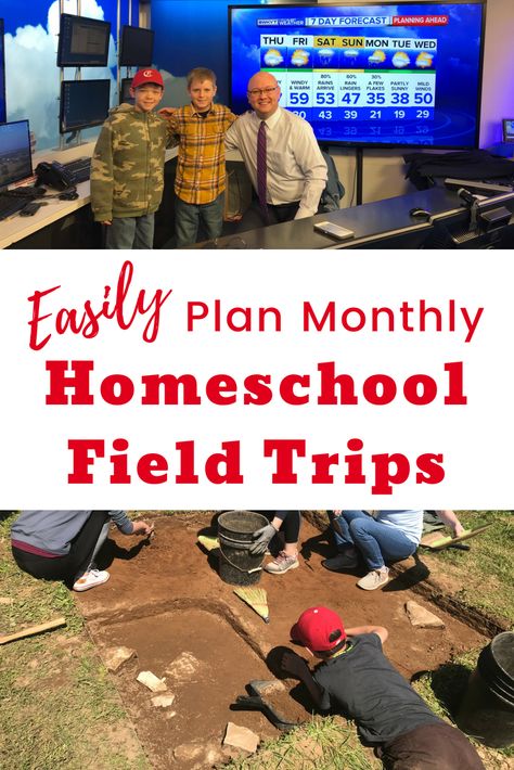 Monthly homeschool field trips can (and should) be a reality when you have a plan in place. Post includes field trip ideas and a free planning printable. Homeschool Field Trip Ideas, Homeschool Group Activities, Field Trip Ideas, Homeschool Middle School, Homeschool Field Trips, School Field Trip, Homeschool Elementary, Virtual Field Trips, Homeschool Kids