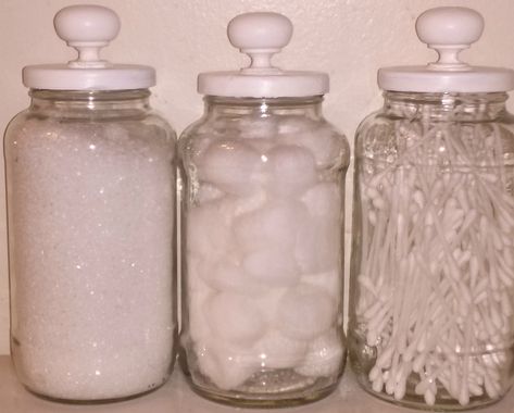 Diy Crafts With Mason Jars, Crafts With Mason Jars, Pickle Jar Crafts, Repurposed Jars, Upcycle Jars, Goo Gone, Crafts With Glass Jars, Recycled Jars, Pickle Jar