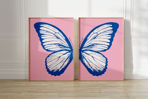 Half Butterfly, Art For Living Room Wall, Trendy Art Prints, College Dorm Room Decor, Butterfly Art Print, Wall Art For Living Room, Trendy Art, Art For Living Room, Butterfly Wall Art