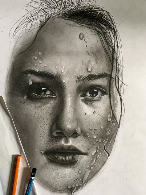 I AM AN ARTIST | I tried wet face for the first time..😳 How Draw, Intro To Art, I Am An Artist, Wet Skin, Holy Cow, Draw Something, An Artist, Art Drawing, I Tried