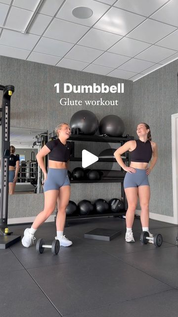 Zoë & Emily | ONLINE FITNESS COACHES on Instagram: "A BRUTAL dumbbell only glute workout (home workout friendly) 🏡🍑

Hey team! We’ve got a brutal glute focused workout for you today using ONLY 1 dumbbell! Making it perfect for anyone who has access to limited equipment or prefers to workout at home! This workout was CHALLENGING even though we are using limited equipment, it will honestly have your glutes on FIRE!!🔥 

Wearing @womensbest dc: ZOANDEM 🫶🏼

Workout details ⬇️
- Raised split squats - 3x10 
S.S with..
- Bodyweight lunges - 3x10
- Step ups - 3x10 each leg
S.S with..
- Bodyweight step ups - 3xMAX REPS (go until failure!!)
- Dumbbell Hip thrusts -3x10 normal reps + 10 pulses + 10 second hold 
- Sumo RDL to Sumo squat - 3x12 
- Deficit reverse lunges - 3x10
S.S with..
- Curtsy Glutes Workout At Home Dumbbells, Sumo Rdl, Glute Focused Workout, Dumbbell Hip Thrust, Step Ups, Split Squats, Workout Home, Hip Thrusts, Online Fitness Coaching