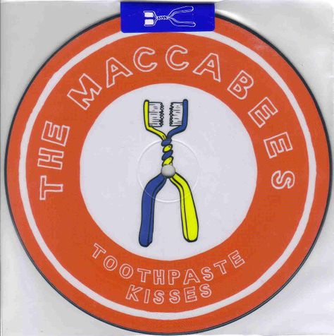 The Maccabees - Toothpaste Kisses (Vinyl, UK, 2008) For Sale | Discogs Kisses Tattoo, Toothpaste Kisses, The Maccabees, Clay Design, Indie Rock, Cooking Timer, Rock Style, Interior Inspiration, Toothpaste