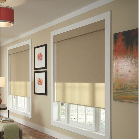 QMotion Residential Roller Shades | Legrand Motorized Roller Shades, Fabric Roller Shades, Solar Screens, Motorized Shades, Roller Blind, Roller Shades, House System, Living Environment, Private Room