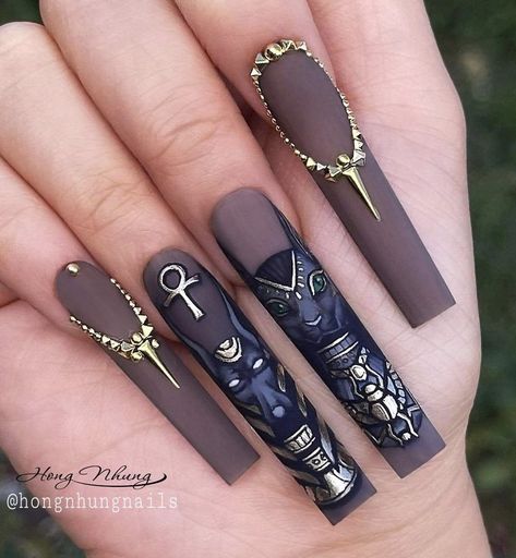 New Years Eve Nail Designs, New Years Eve Nail, Egyptian Nails, Nail Art Designs Valentines, Nail Art Designs Valentines Day, Nail Designs For Beginners, Nails Sets, Easy Nail Designs, Valentines Nail