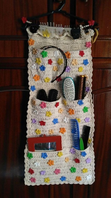 Crochet Clothes Organizer, Crochet Door Organizer, Crochet Wall Holder, Crochet Makeup Organizer, Crochet Yarn Organizer, Crochet Organizer Bag, Crochet Wall Pouch, Crochet Book Shelf, Crochet Hanging Organizer