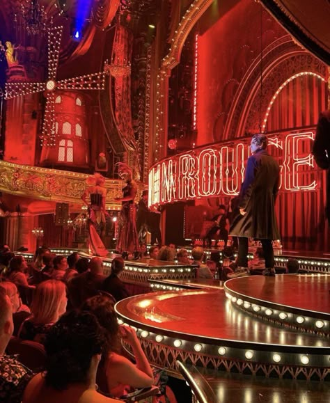 The Moulin Rouge sets and costumes just look so beautiful I can't Alphabet Date Ideas, Luna Caine, Moulin Rouge Musical, The Moulin Rouge, Nightclub Design, Paris Tour, New Relationship, Comedy Club, Jazz Club