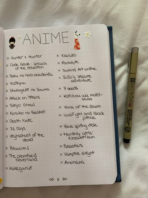 Anime Lists To Watch, Great Anime To Watch, Anime Series List To Watch, Anime List Aesthetic, List Of Anime To Watch, Anime Watchlist Journal, Anime Challenge List, Anime Show List, Watchlist Journal Ideas