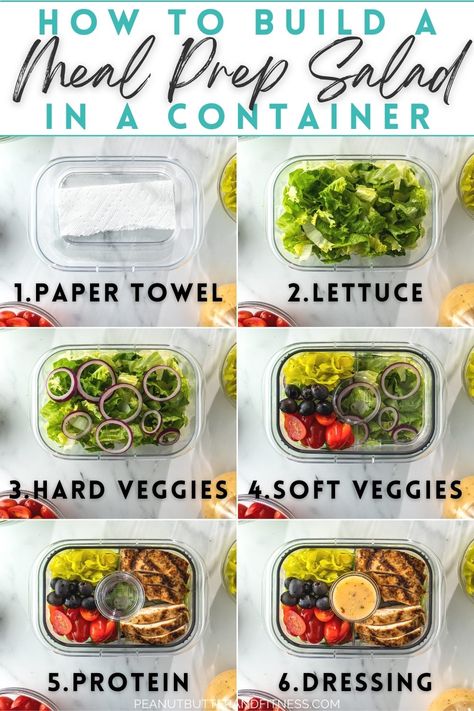 Weekly Meal Prep Recipes Lunches, Meal Planning Salads, How To Prep Chicken For The Week, Salad Weekly Meal Prep, Batch Salad Prep, Meal Prepping Salads For The Week, Meal Prep Salads For The Week Healthy, Variety Meal Prep For The Week, Meal Prepping Salads