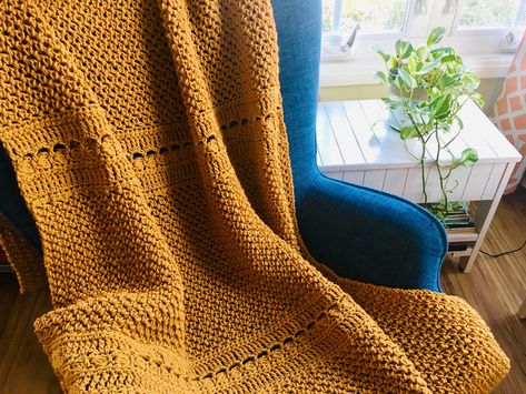 Modern Mesh Sunrise Throw Sunrise Crochet Blanket, Midcentury Modern Crochet Blanket, Mustard Yellow Crochet Blanket, Mustard Crochet Blanket, Crochet Cardigan Pattern Free Women, Crochet Baby Blanket For Beginners, Triple Crochet Stitch, Crochet Baby Blanket Tutorial, Lilac Cardigan