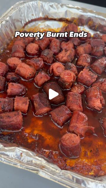 Richard Hagen on Instagram: "Poverty Burnt Ends (Hot Dog Burnt Ends) #burntends #hotdog #delicious #easyrecipe" Smoked Hot Dog Burnt Ends, Burnt Ends Hotdogs, Hot Dog Burnt Ends In Oven, Hot Dog Burnt Ends, Smoked Meals, Barbecue Seasoning, Burnt Ends, Hot Dog Recipes, Food And Recipes