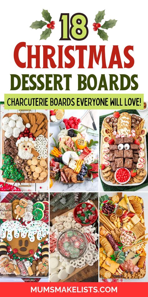 Create colorful Christmas charcuterie boards for festive gatherings! Featuring cookies, candies, savory bites, and holiday appetizers, these boards are perfect for dinners, brunches, or parties. Bring festive charm to your table with creative designs packed with flavor and variety. Easy to prepare and ideal for creating joy and delicious moments at any holiday celebration. Christmas Dessert Boards, Sweet Treat Boards, Holiday Food Ideas, Fun Food Ideas. Sweet Food Boards For Parties, Cookie Board Christmas, Christmas Sweets Board, Christmas Desserts Charcuterie Board, Christmas Charcuterie Board Ideas Sweets, Christmas Sweet Charcuterie Board, Christmas Cookie Charcuterie, Candy Charcuterie Board Ideas, Fancy Charcuterie Board