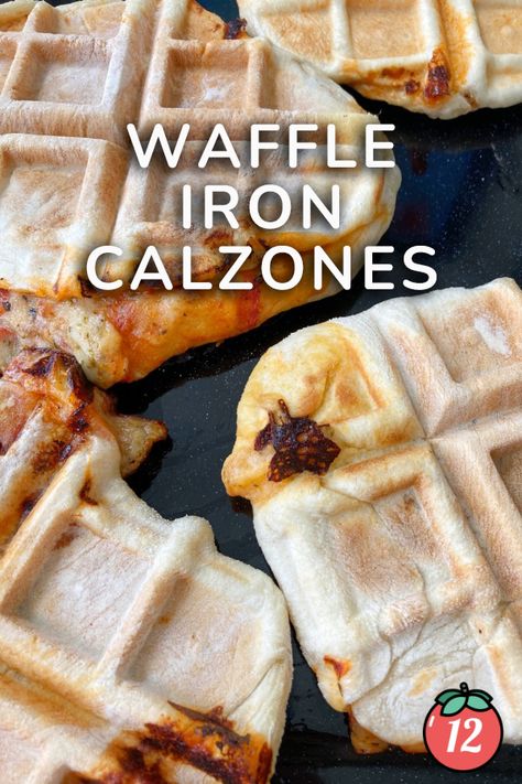 Will It Waffle, Refrigerated Pizza Dough, Pizza Parlor, How To Make Waffles, 12 Tomatoes, Italian Cheese, Bowl Recipes, Super Bowl Food, Waffle Iron