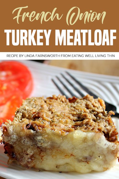 French Onion Turkey Meatloaf Recipe, 20g Protein & 1g Carb : ObesityHelp Turkey Meatloaf With Lipton Onion Soup, Turkey Stuffing Meatloaf, Keto Turkey Meatloaf, Stuffed Turkey Meatloaf, Stuff Pepper, Meatloaf With Gravy, French Onion Meatloaf, Turkey Loaf, Turkey Meatloaf Recipe